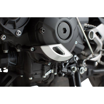 SW-Motech Engine Case Protector - Black/Silver for Yamaha [MPN: MSS.06.599.10100]_1502917