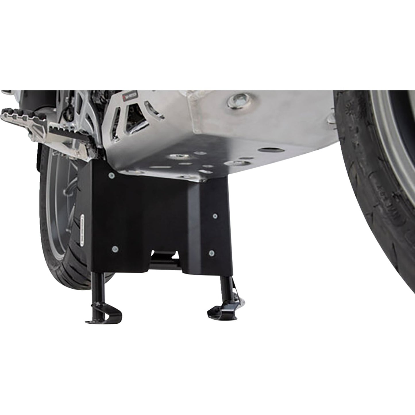 SW-Motech Engine Guard Extension Centerstand Black for BMW 1200/1250 GS [MPN: MSS.07.781.10302/B]_1502924