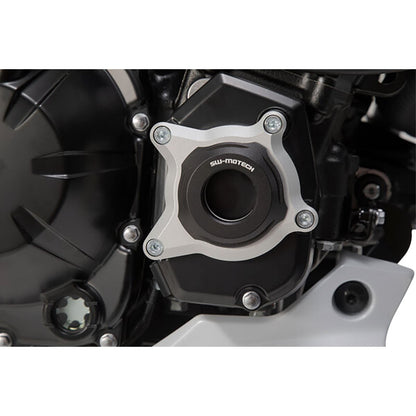 SW-Motech Engine Case Protector - Black/Silver for Kawasaki Z900 [MPN: MSS.08.868.10000]_1503059