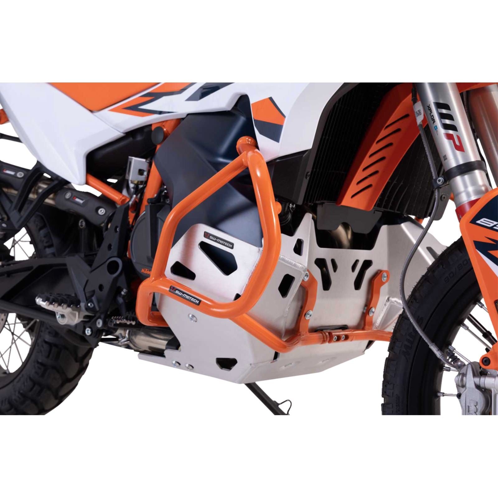 SW-Motech Crash Bar - Left/Right - Orange for KTM/ Husqvarna [MPN: SBL.04.521.10001/EB]_1503003