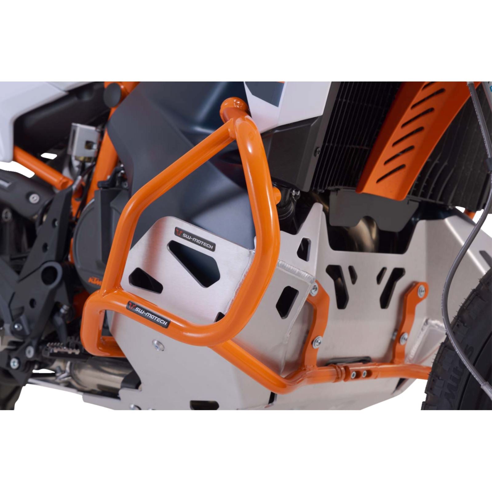 SW-Motech Crash Bar - Left/Right - Orange for KTM/ Husqvarna [MPN: SBL.04.521.10001/EB]_1503004