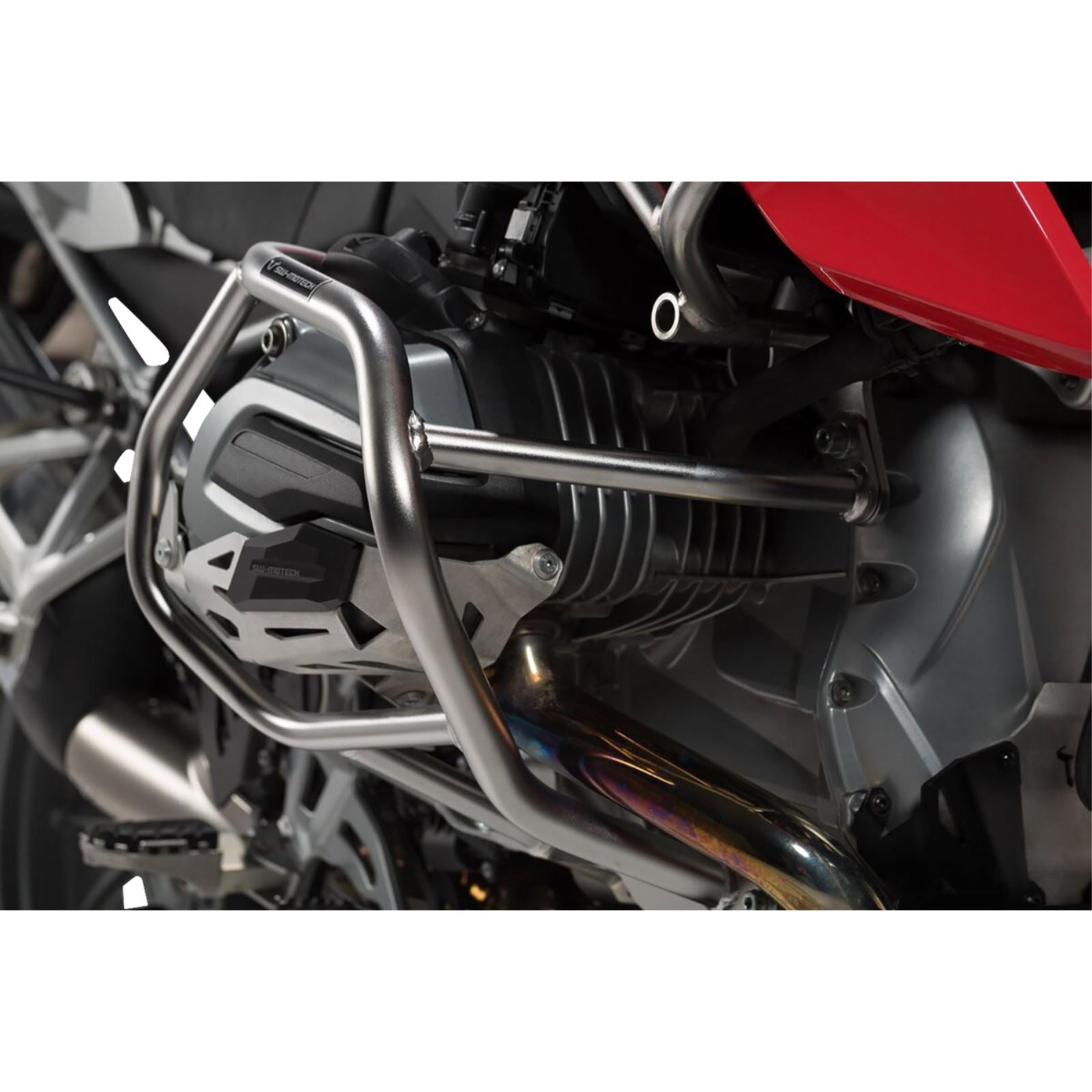 SW-Motech Crash Bar - Left/Right - Silver for BMW 1200 GS [MPN: SBL.07.783.10100]_1502979