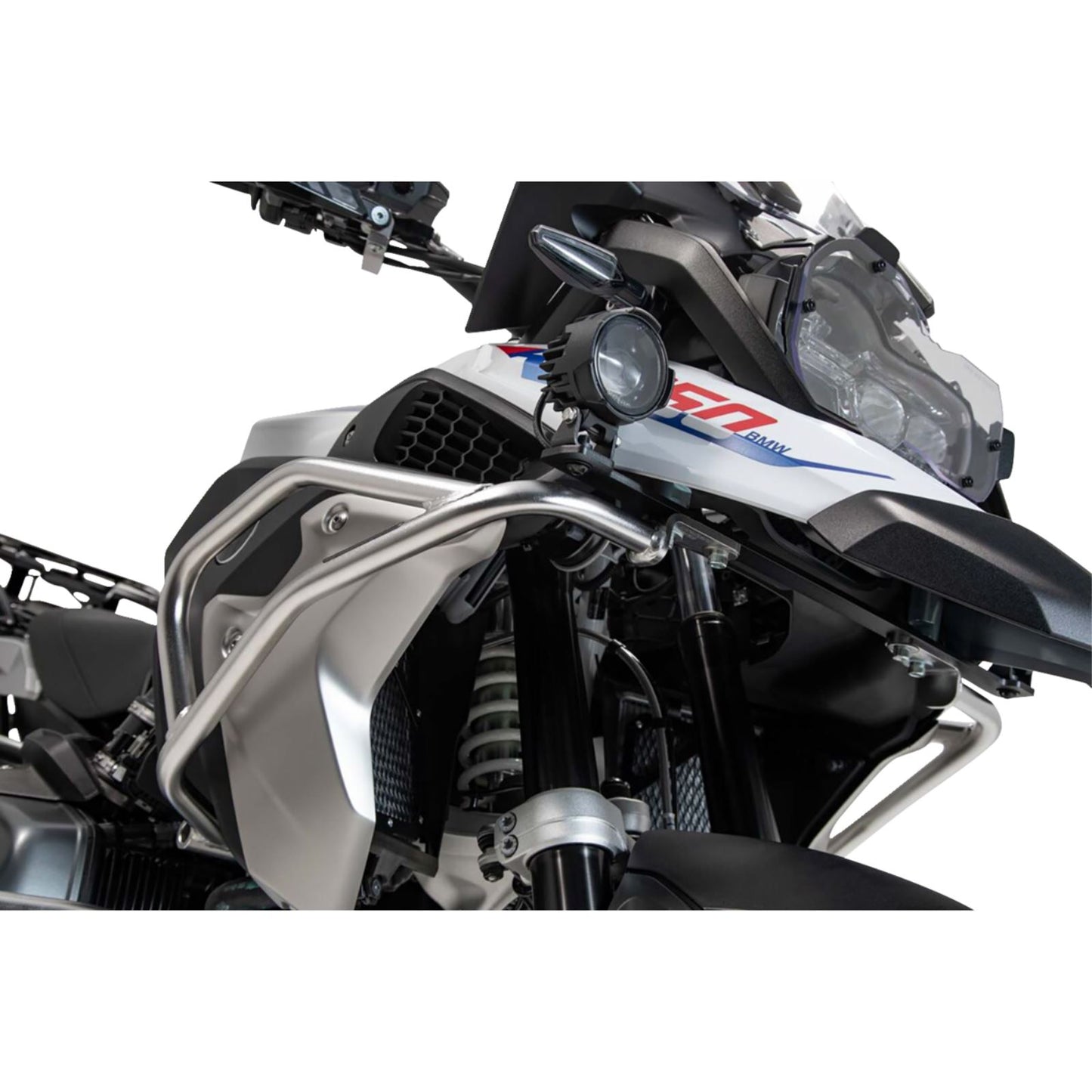 SW-Motech Upper Crash Bar - Silver for BMW 1200/1250 GS [MPN: SBL.07.870.10100]_1503037