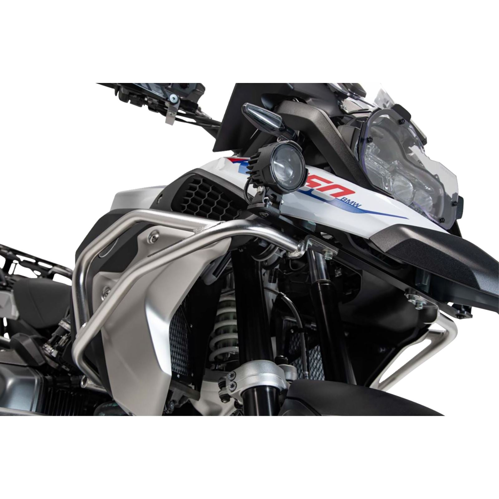 SW-Motech Upper Crash Bar - Silver for BMW 1200/1250 GS [MPN: SBL.07.870.10100]_1503037