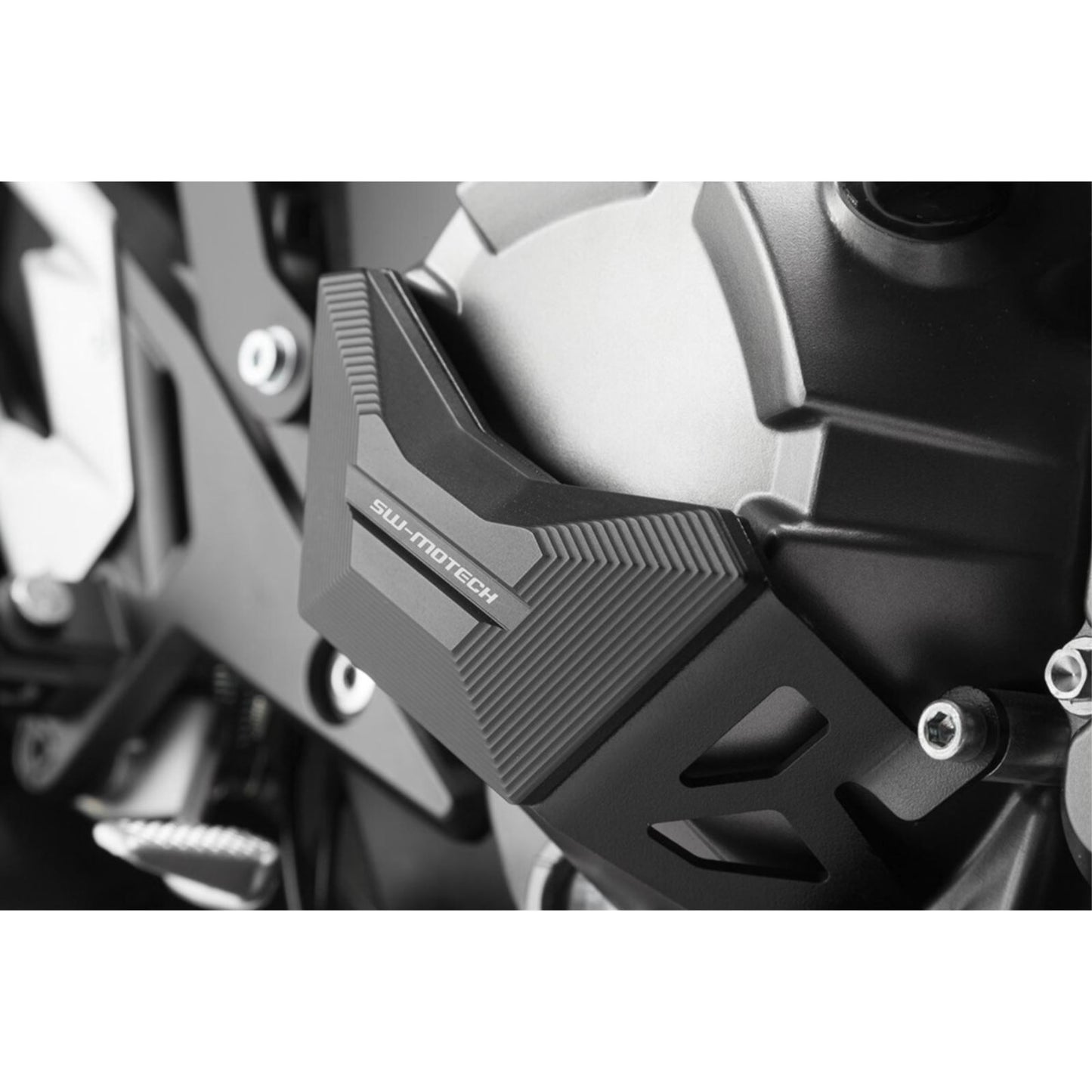SW-Motech Engine Case Protector - Black for Kawasaki - Z800 [MPN: STP.08.263.10000/B]_1503015