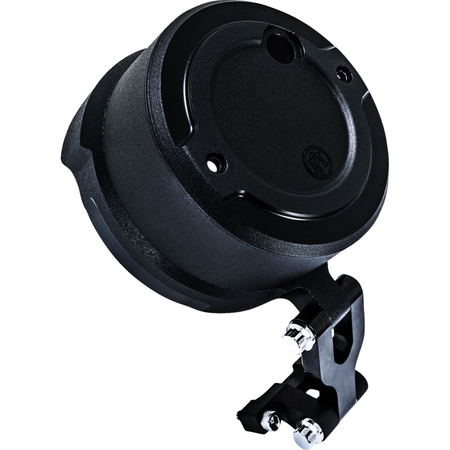 Performance Machine Gauge Relocation Kit - Round - Black 0208-2192-SMB_1503025