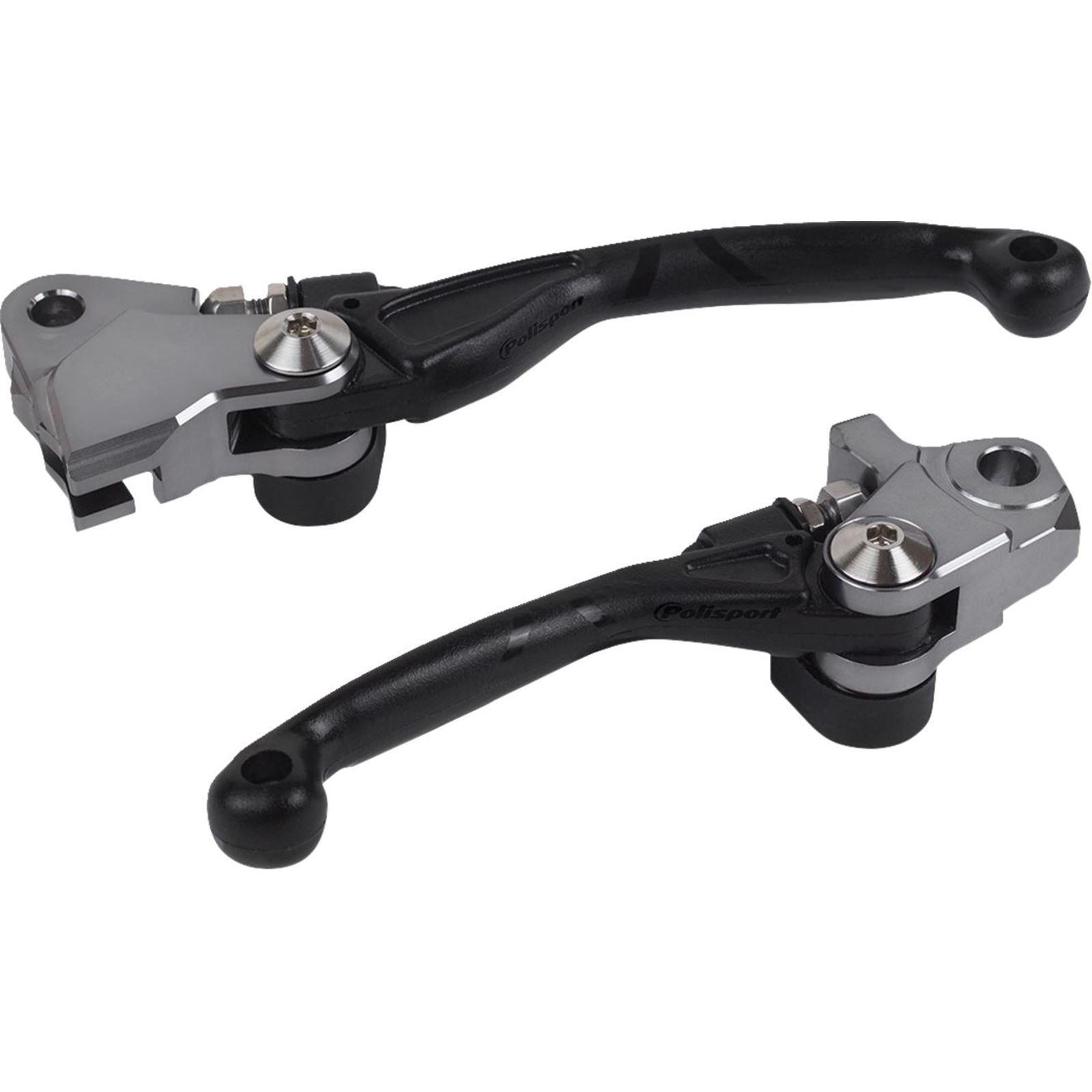 Polisport Pivot Unbreakable Lever Set - Black for Kawasaki 8487200062_1709907