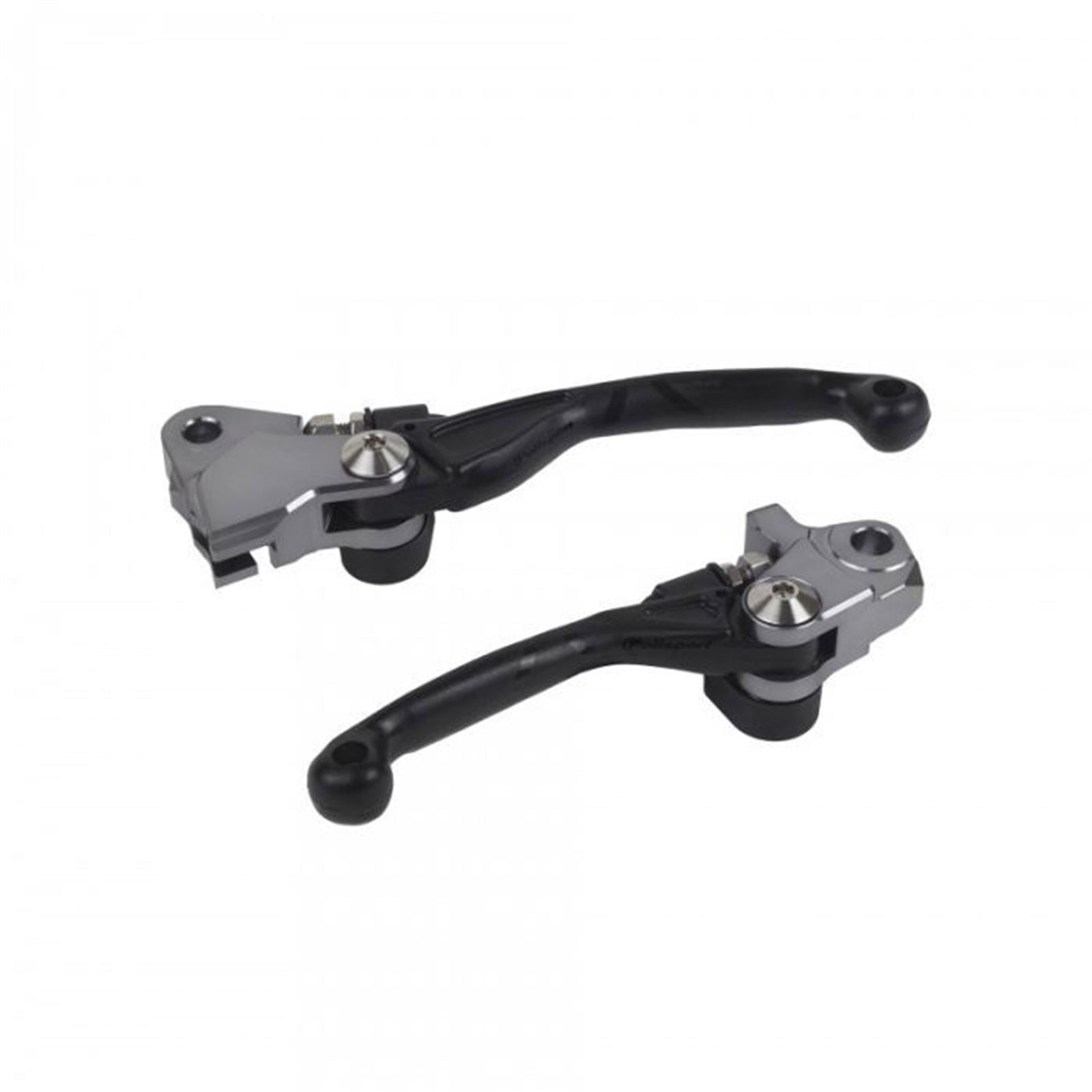 Polisport Pivot Unbreakable Lever Set - Black for Kawasaki 8487200062_1724788