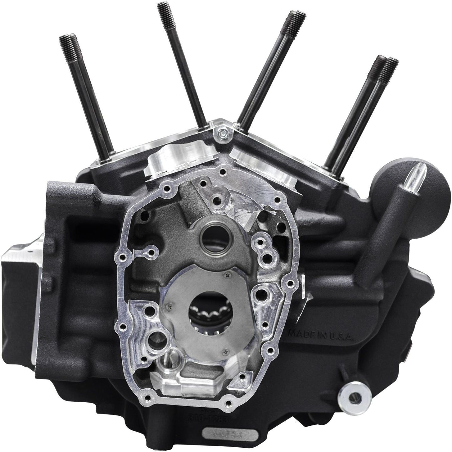 S&S Cycle Crankcase - MK-Series "B" - Black for M8 Softail [MPN: 310-1326]_1503106
