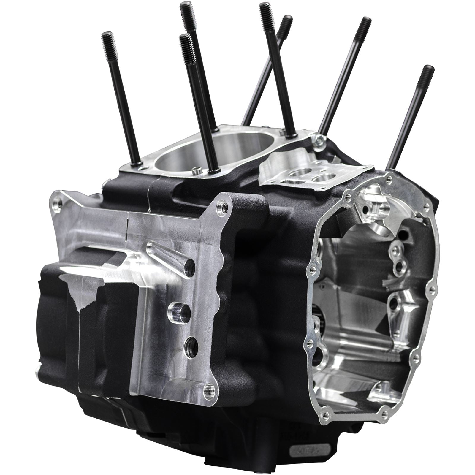 S&S Cycle Crankcase - MK-Series "B" - Black for M8 Softail [MPN: 310-1326]_1503108