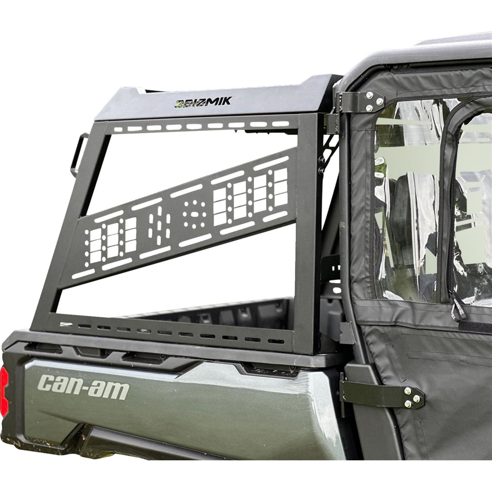 Seizmik Full Height Bed Rack fits Polaris Ranger and Can-Am Defender Models 58-08075_1524239