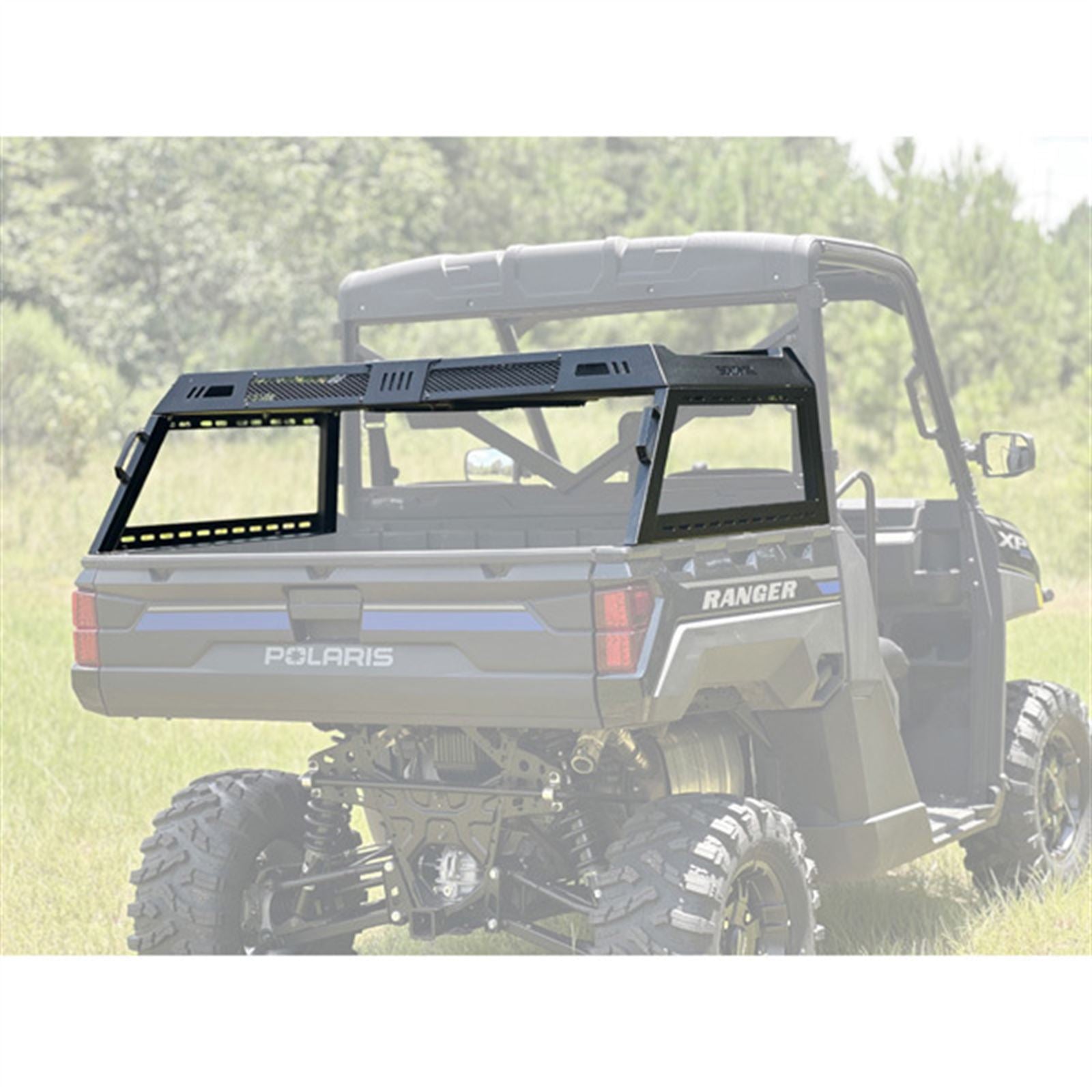 Seizmik Bed Rack Kit - Half Height - Black for Can Am/Defender/ Polaris Ranger 58-08076_1552848