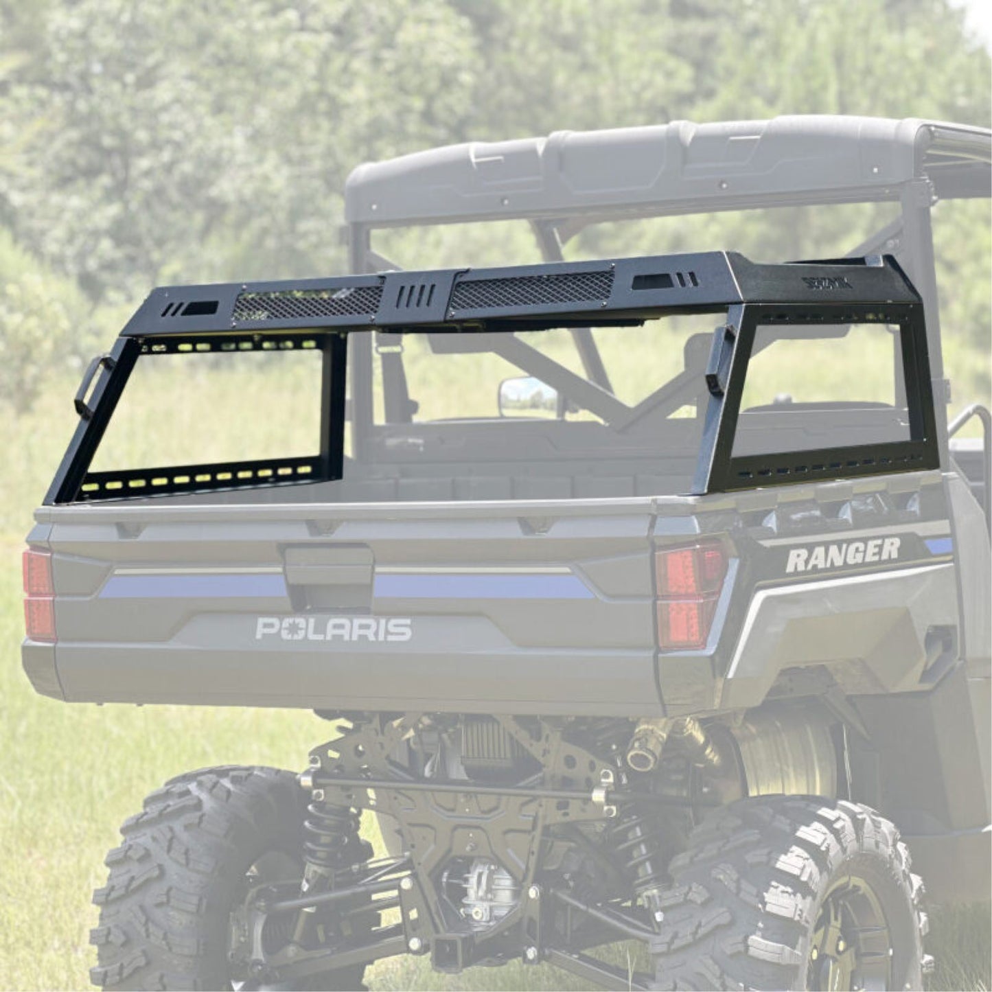 Seizmik Bed Rack Kit - Half Height - Black for Can Am/Defender/ Polaris Ranger 58-08076_1779986