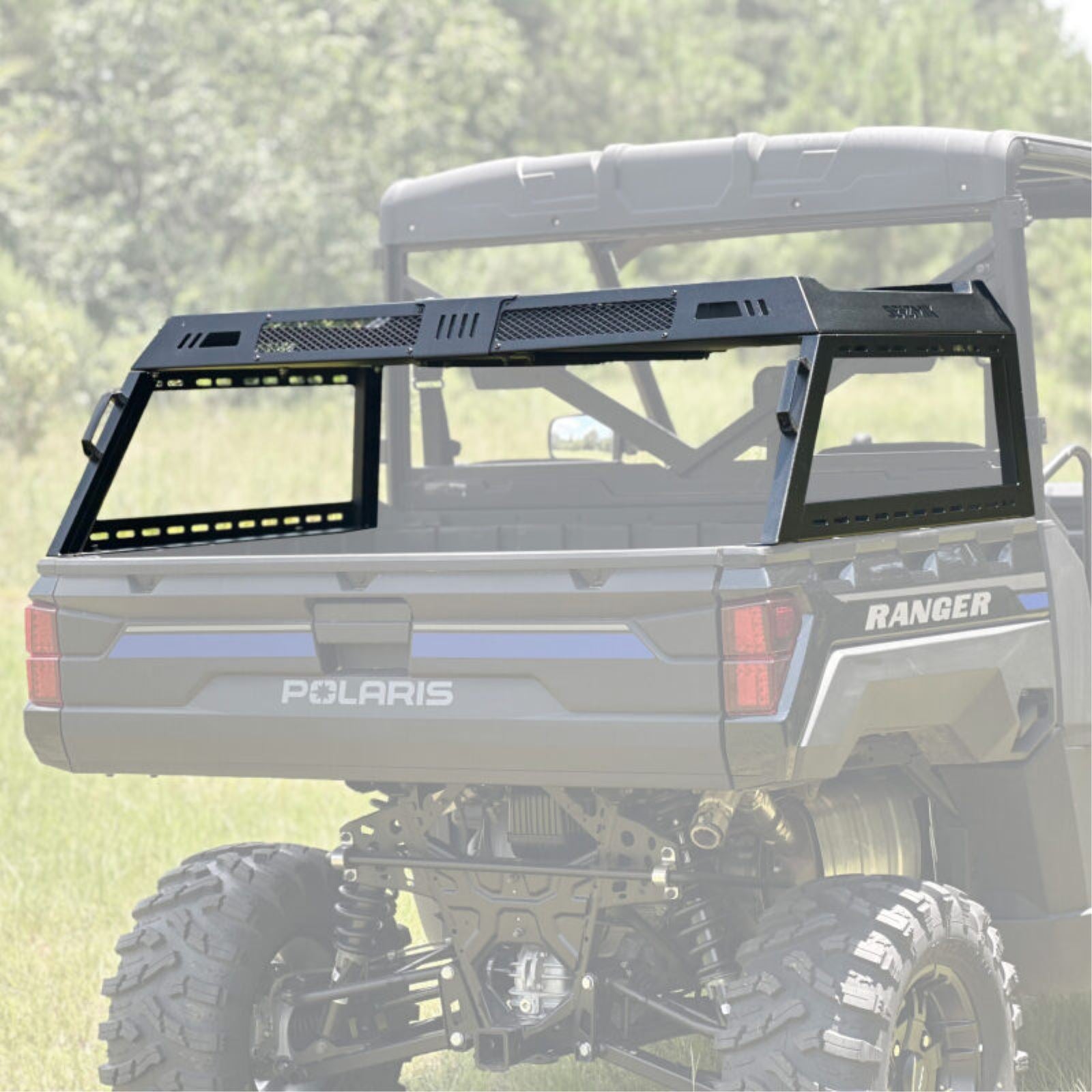 Seizmik Bed Rack Kit - Half Height - Black for Can Am/Defender/ Polaris Ranger 58-08076_1779986