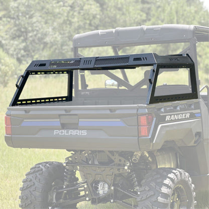 Seizmik Bed Rack Kit - Half Height - Black for Can Am/Defender/ Polaris Ranger 58-08076_1779986