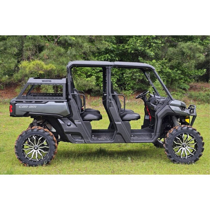 Seizmik Bed Rack Kit - Half Height - Black for Can Am/Defender/ Polaris Ranger 58-08076_1780183