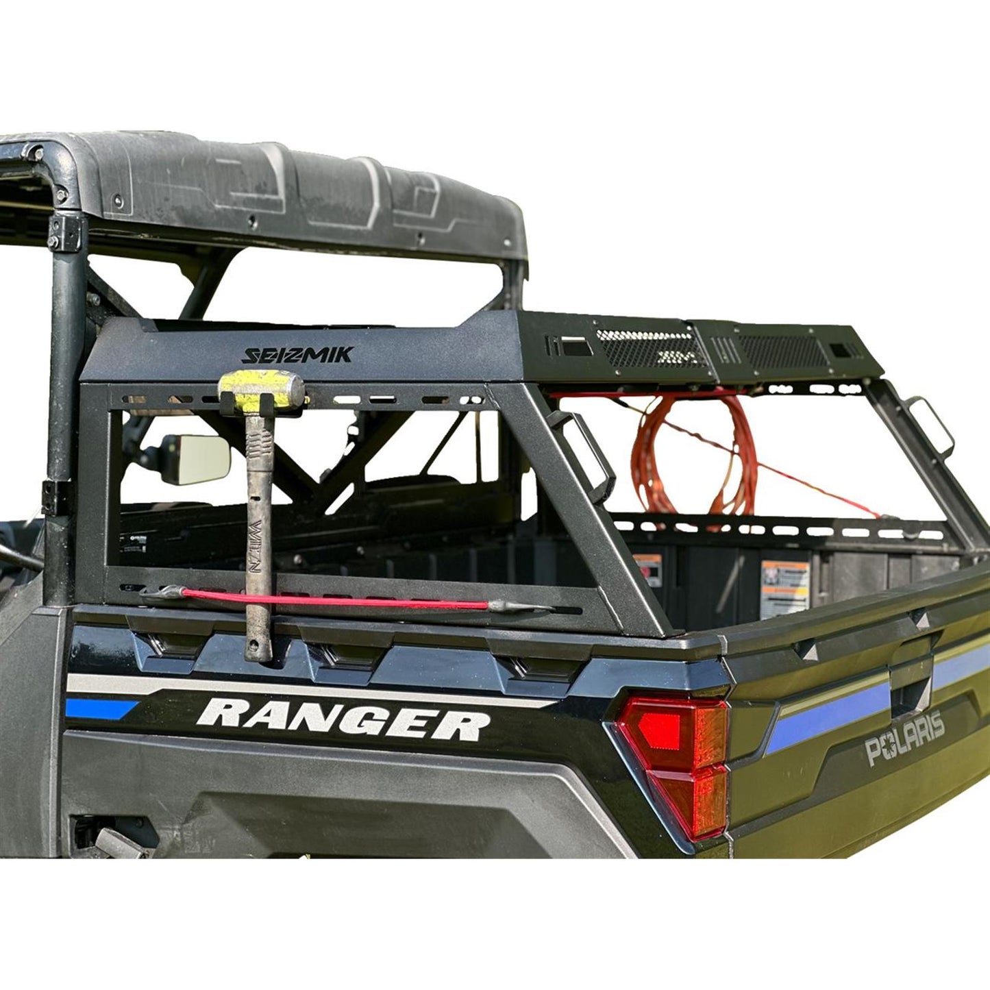 Seizmik Bed Rack Basket for Polaris Ranger and Can-Am Defender Models 58-08077_1524267