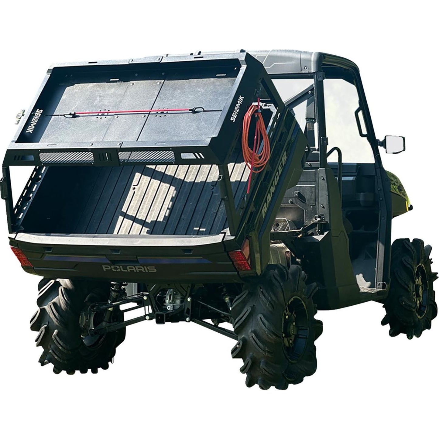 Seizmik Bed Rack Basket for Polaris Ranger and Can-Am Defender Models 58-08077_1524263