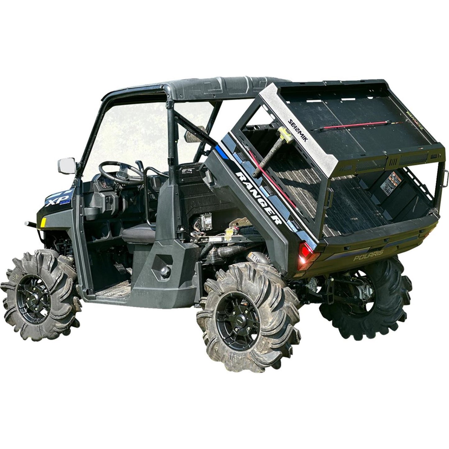 Seizmik Bed Rack Basket for Polaris Ranger and Can-Am Defender Models 58-08077_1524261