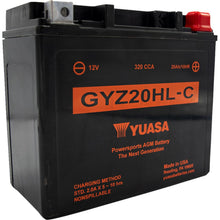 Yuasa AGM Battery - 12V - 20ah - GYZ20HLC YUAM720GHC_1526980