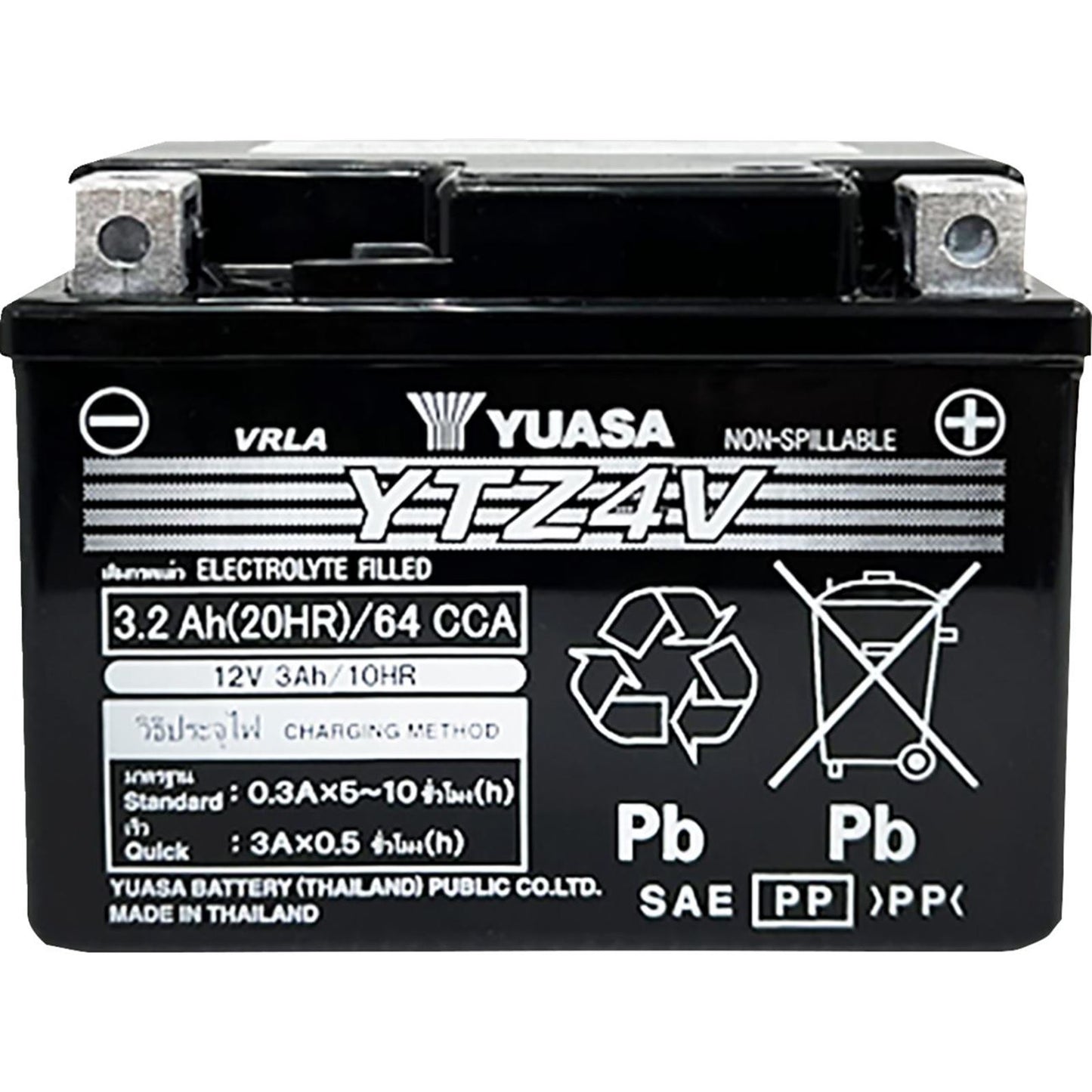 Yuasa Battery - YTZ4V YUAM724ZV_1526977