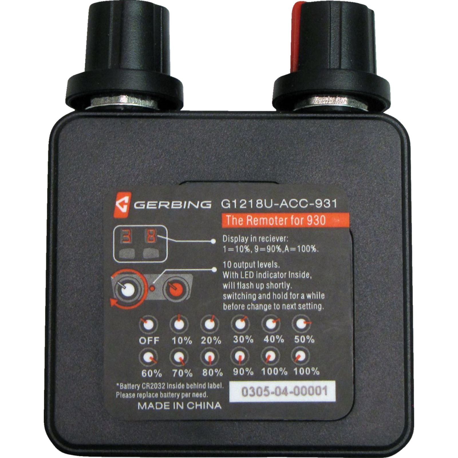 Gerbing Heated Clothing Dual Wireless Temp Controller - 12 V - Remote [MPN: G1218UACC93100110001]_1503740