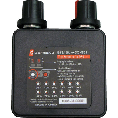 Gerbing Heated Clothing Dual Wireless Temp Controller - 12 V - Remote [MPN: G1218UACC93100110001]_1503740