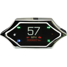 Dakota Digital Handle Bar Mount Speedometer - With Signals - Spiked - Chrome MLX-5200_1512835