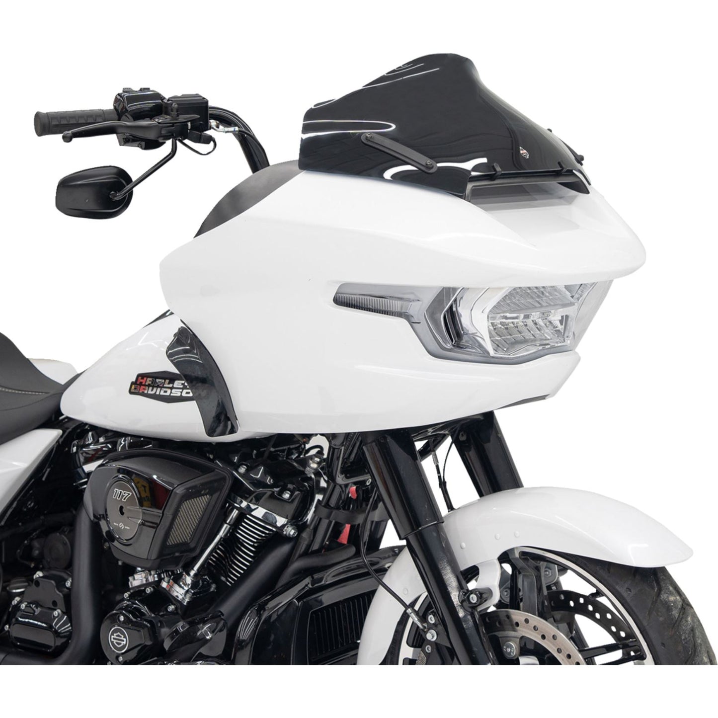 Klock Werks Sport Flare™ Windshield - 10" - Black - FLTR [MPN: KWW-01-0706-B]_1503715