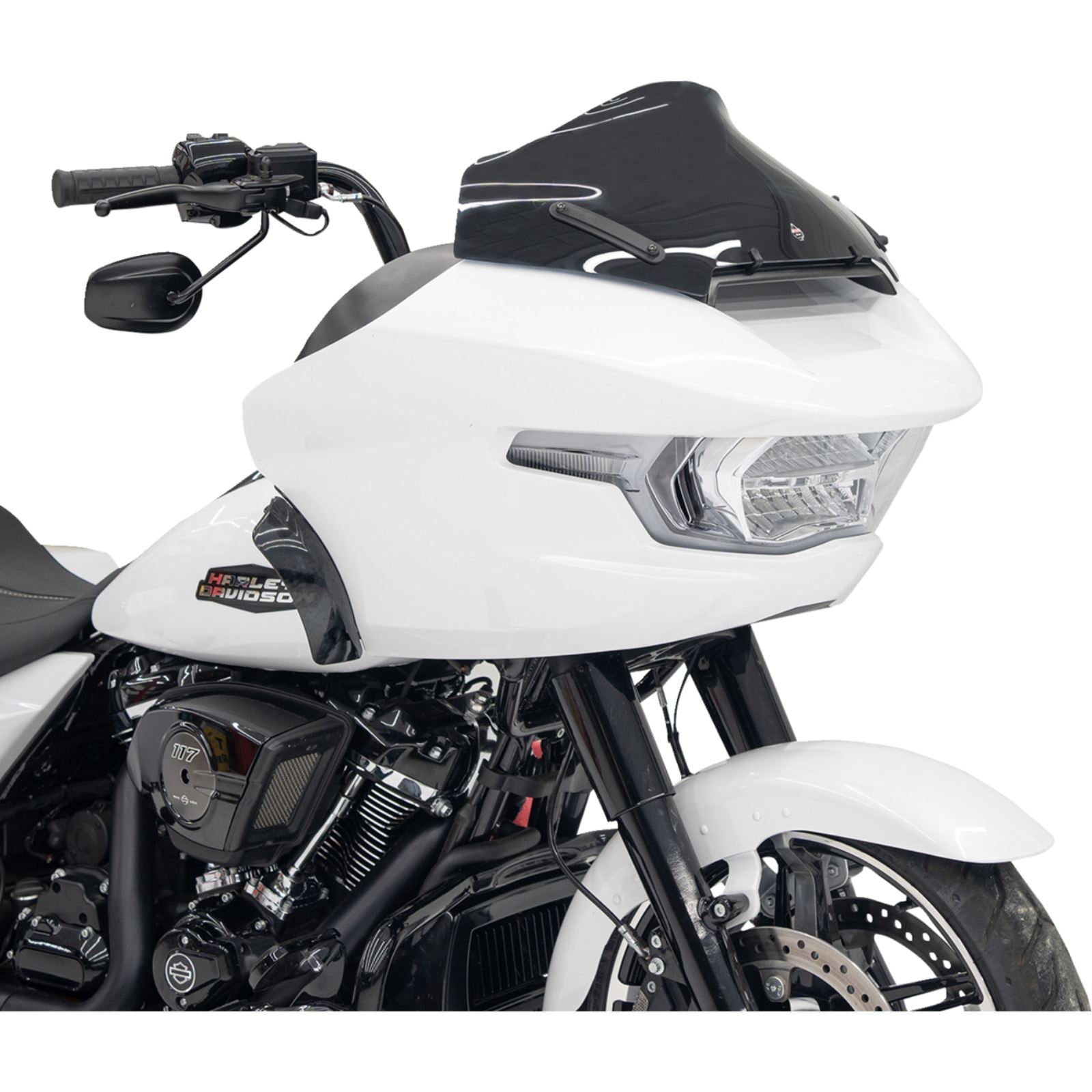 Klock Werks Sport Flare™ Windshield - 10" - Black - FLTR [MPN: KWW-01-0706-B]_1503715