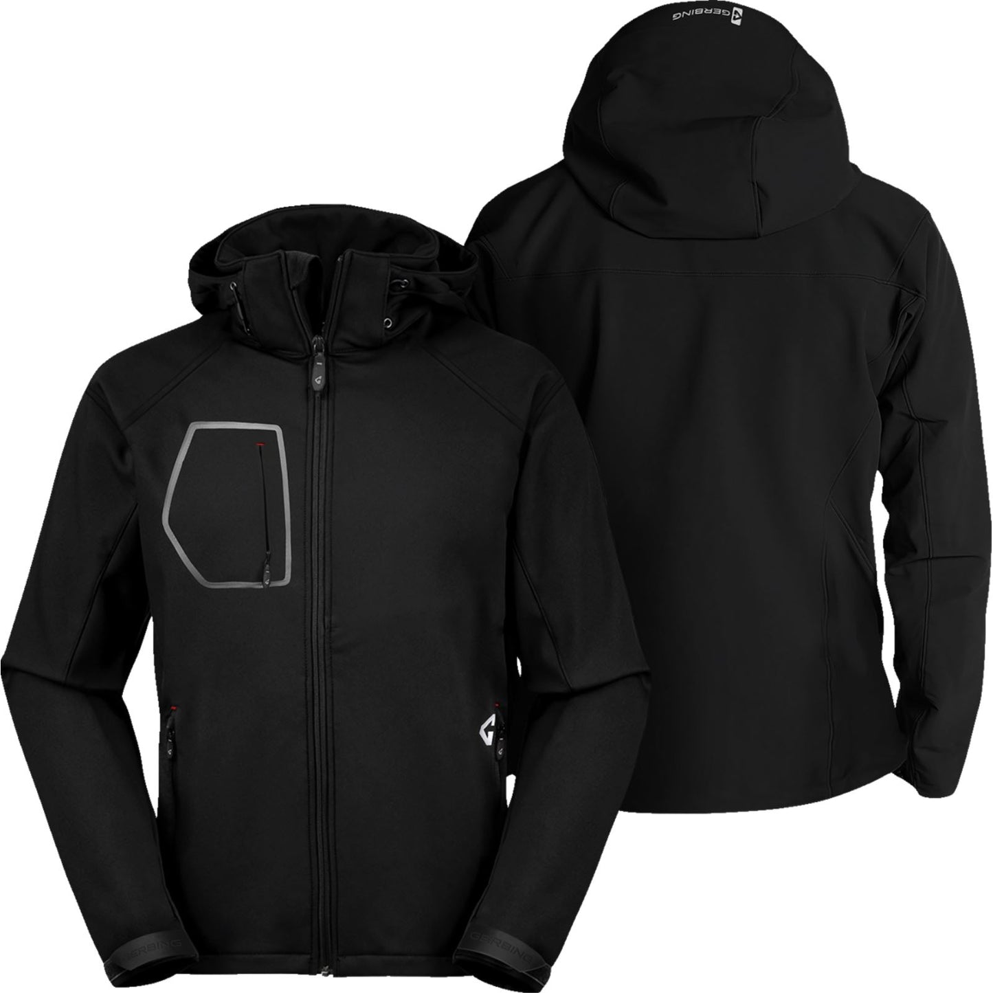 Gerbing Heated Clothing 7V Torrid Softshell Heated Jacket 2.0 - Black_1504006