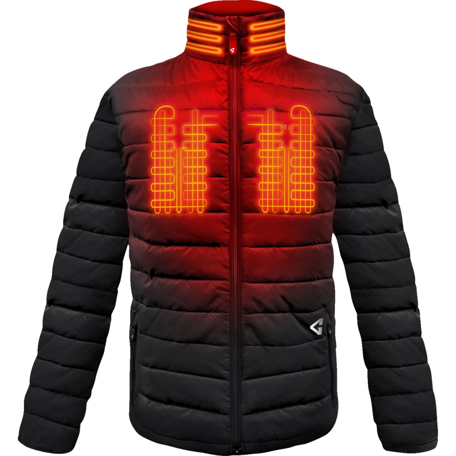 Gerbing Heated Clothing 7V Khione Insulated Heated Puffer Jacket 2.0 - Black_1503966