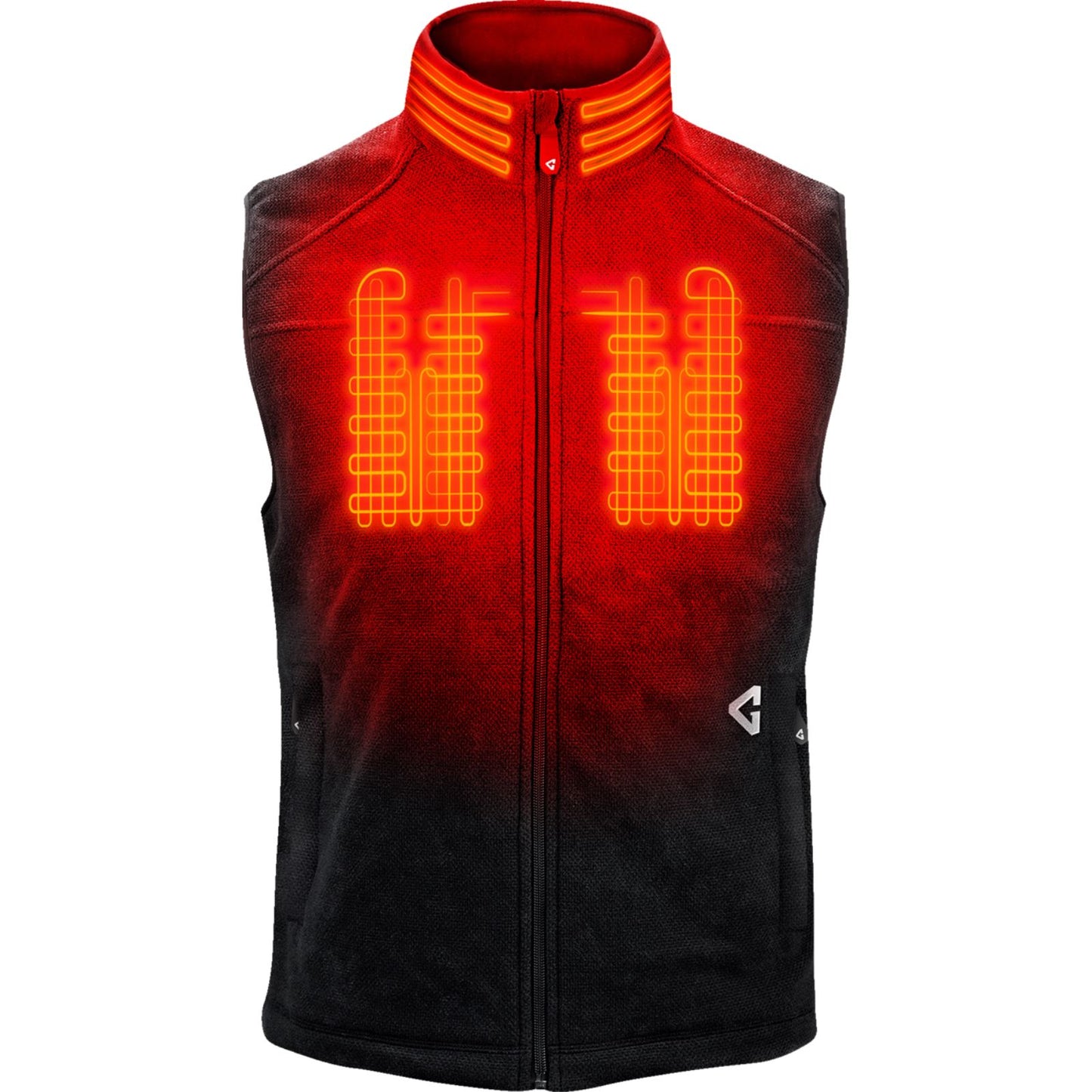 Gerbing Heated Clothing Men's 7V Thermite Fleece Heated Vest 2.0_1504427