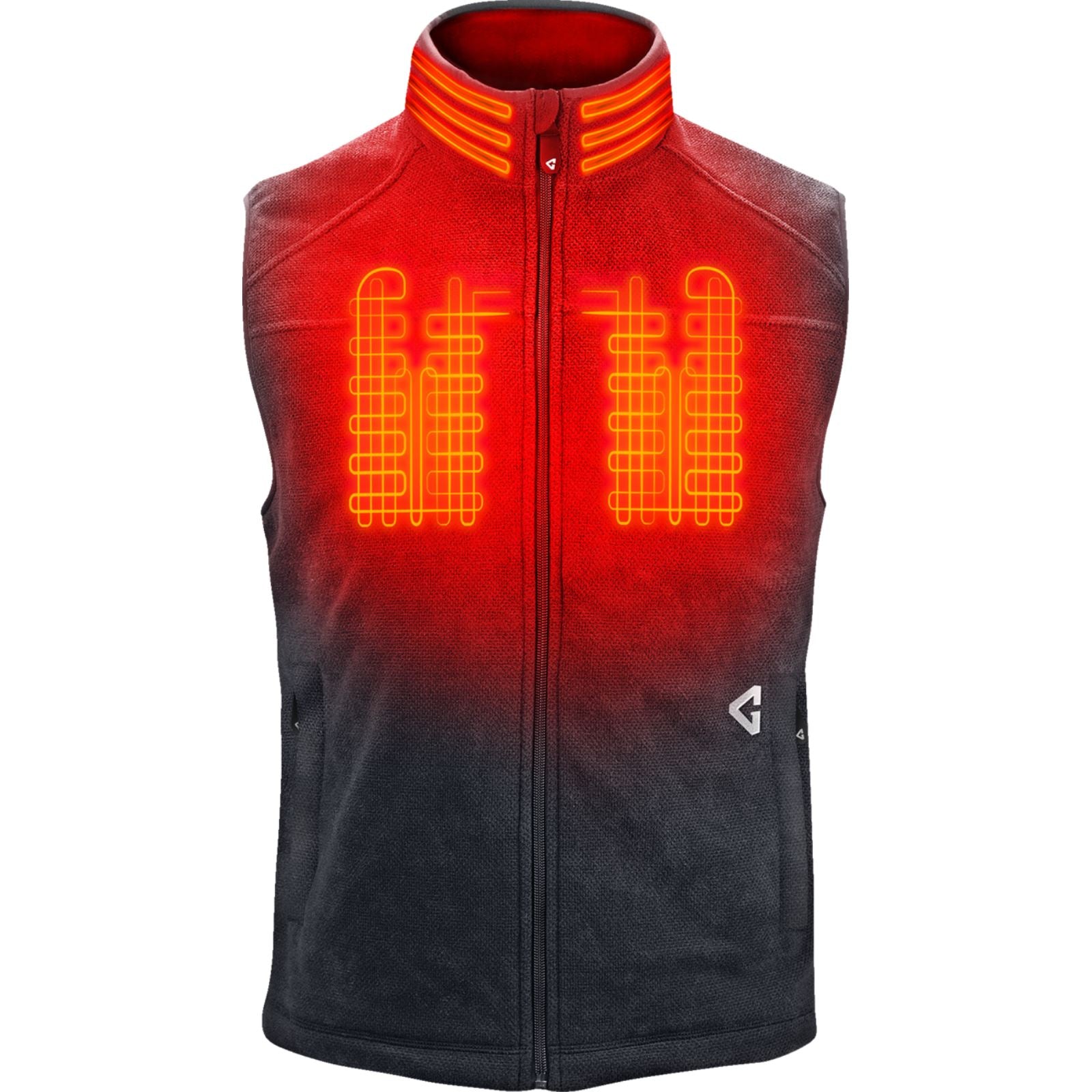 Gerbing Heated Clothing Men's 7V Thermite Fleece Heated Vest 2.0_1504501