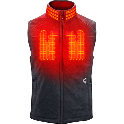 Gerbing Heated Clothing Men's 7V Thermite Fleece Heated Vest 2.0_1504501