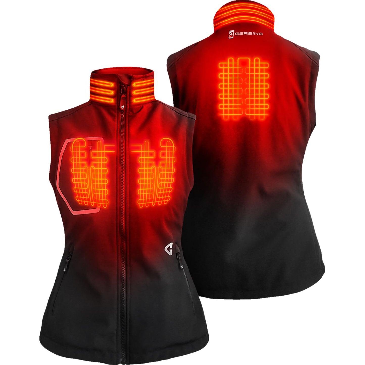 Gerbing Heated Clothing Women's 7V Torrid Softshell Heated Vest 2.0_1504568