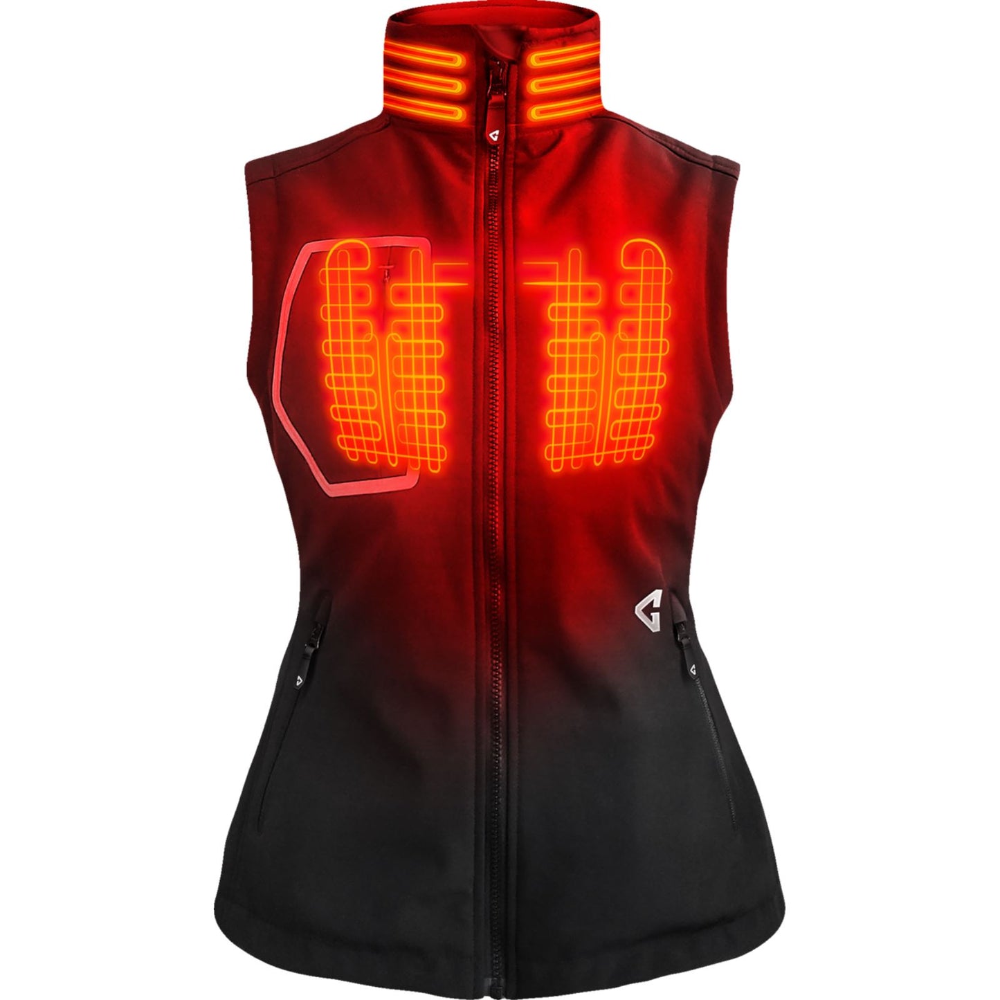 Gerbing Heated Clothing Women's 7V Torrid Softshell Heated Vest 2.0_1504569