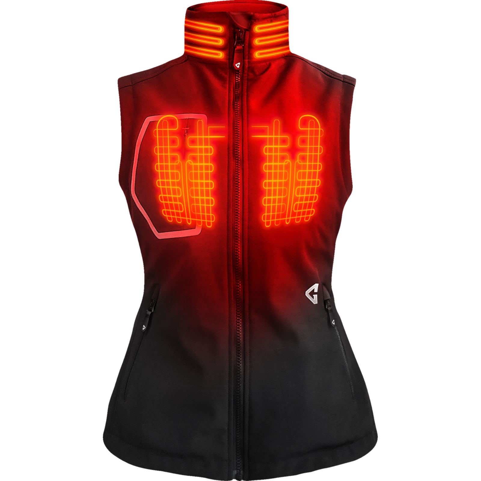 Gerbing Heated Clothing Women's 7V Torrid Softshell Heated Vest 2.0_1504569
