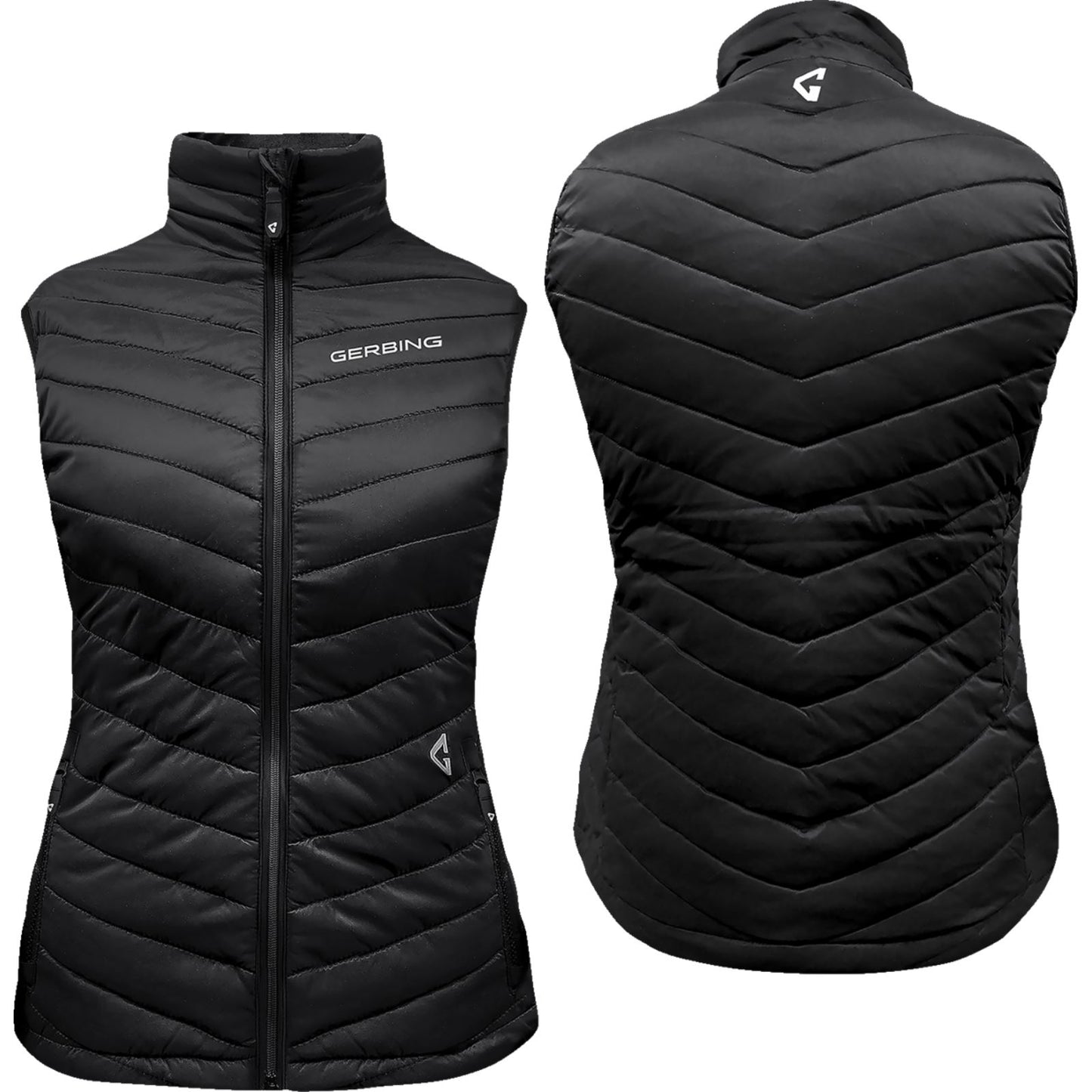 Gerbing Heated Clothing Women's 7V Khione Puffer Heated Vest 2.0 - Black_1504613