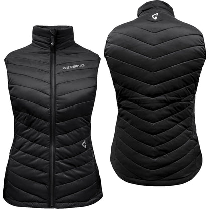 Gerbing Heated Clothing Women's 7V Khione Puffer Heated Vest 2.0 - Black_1504613