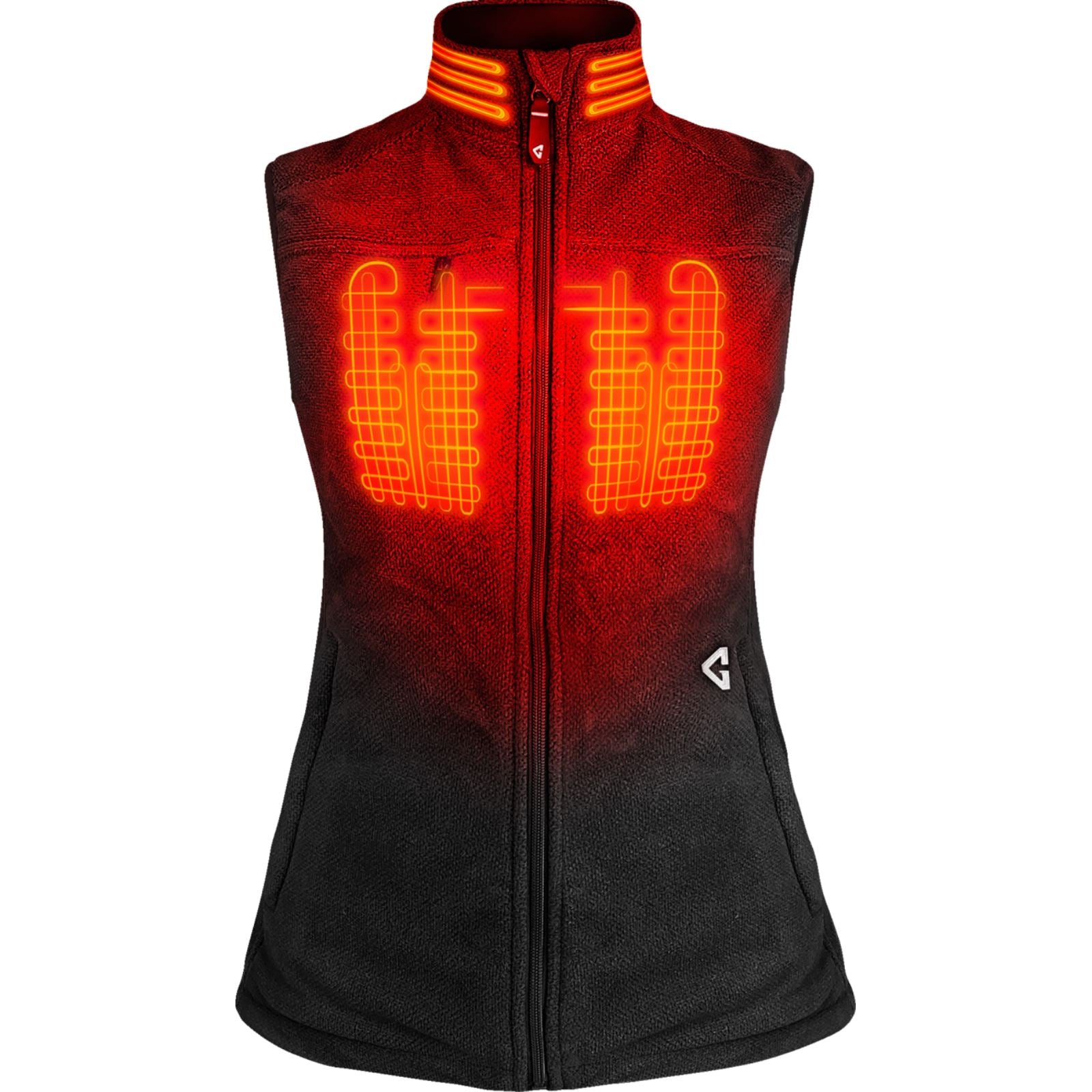 Gerbing Heated Clothing Women's 7V Thermite Heated Fleece Vest 2.0_1504689