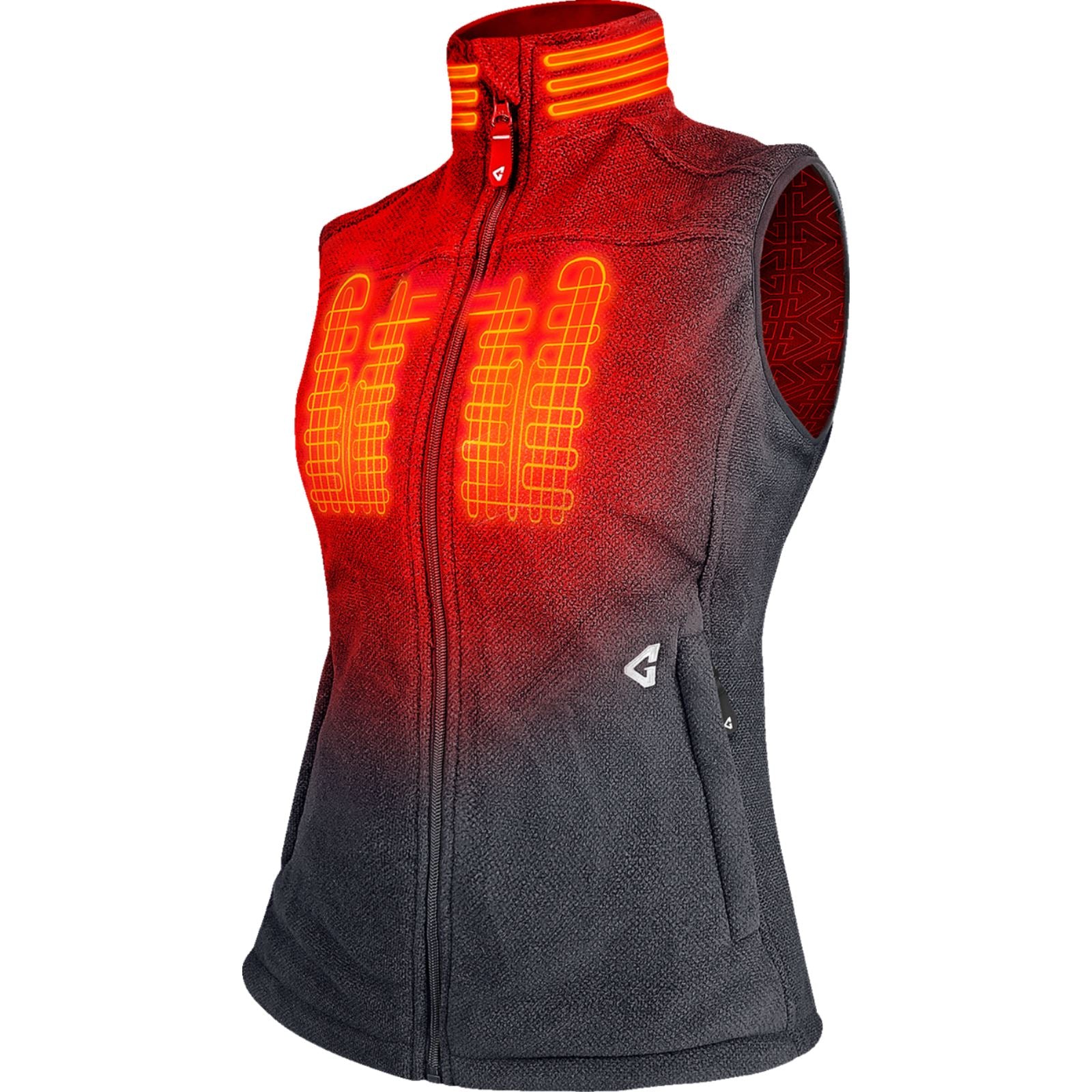 Gerbing Heated Clothing Women's 7V Thermite Heated Fleece Vest 2.0_1504685