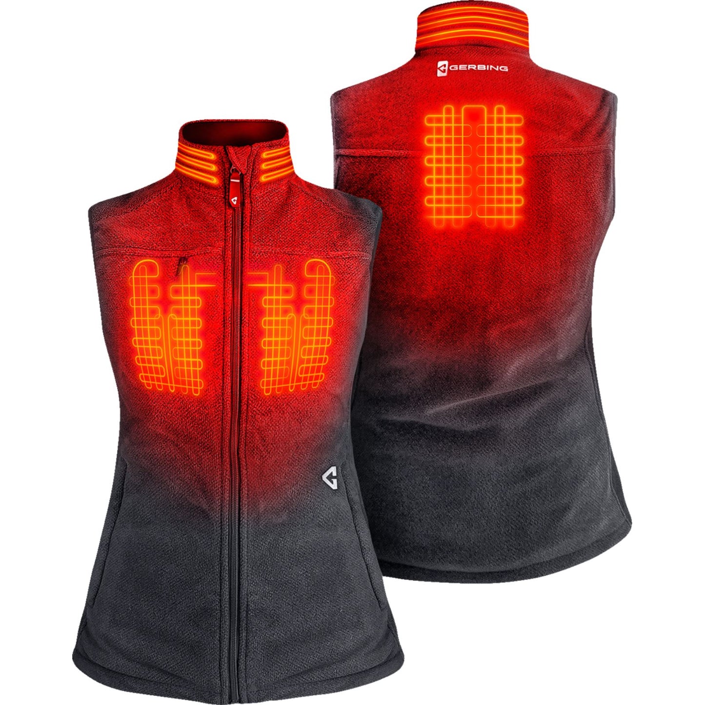 Gerbing Heated Clothing Women's 7V Thermite Heated Fleece Vest 2.0_1504683