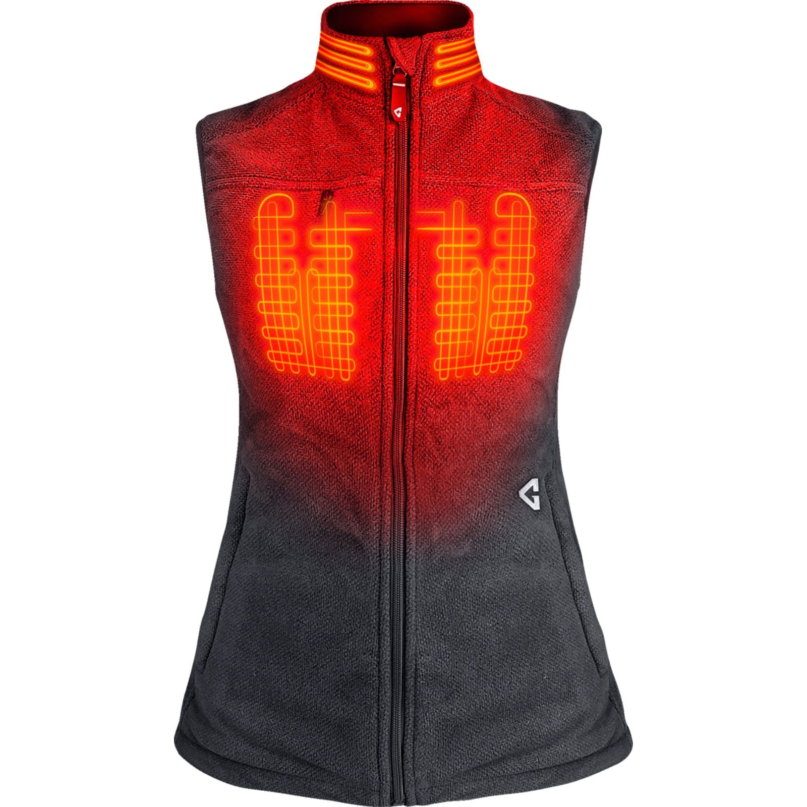 Gerbing Heated Clothing Women's 7V Thermite Heated Fleece Vest 2.0_1504662
