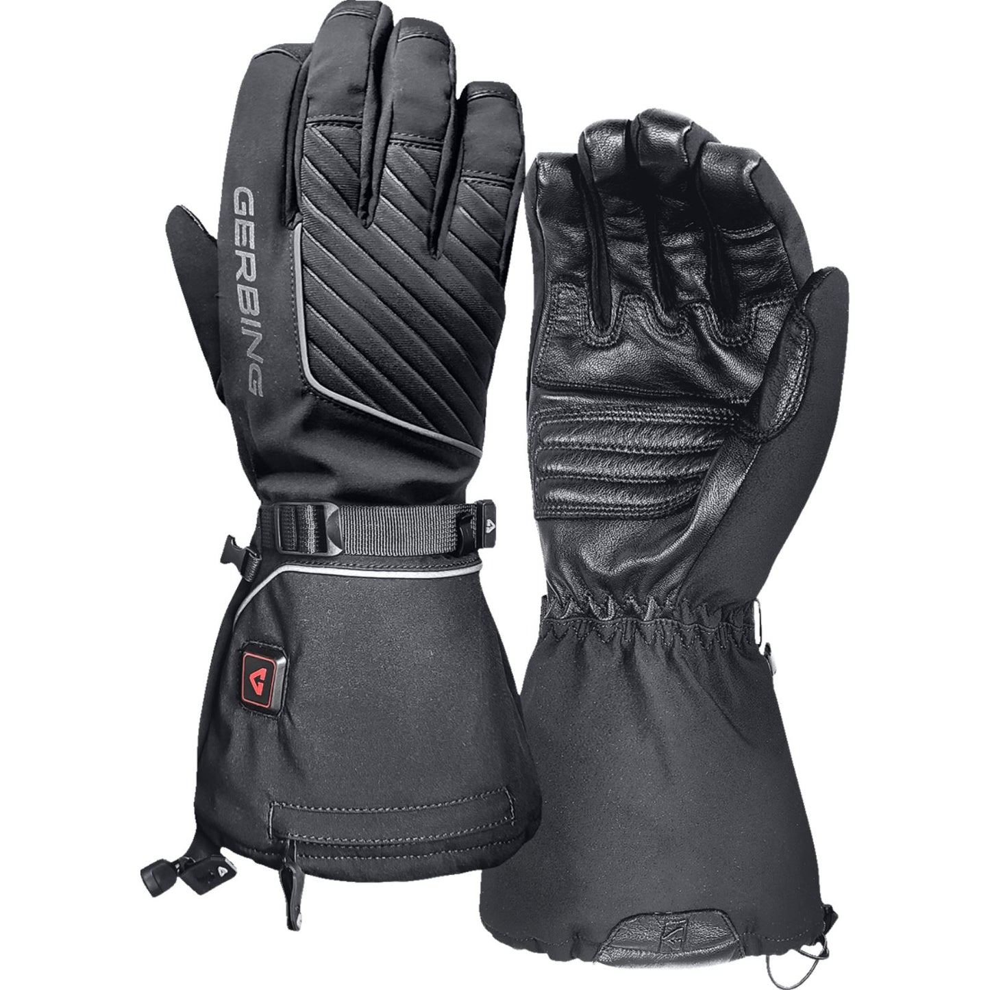 Gerbing Heated Clothing 7V Atlas Ultra-Flex Battery Heated Gloves - Black_1505431