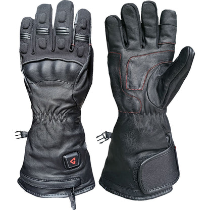 Gerbing Heated Clothing 7V Hard Knuckle Battery Heated Gloves - Black_1505479