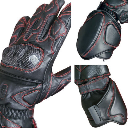 Gerbing Heated Clothing 12V Extreme Hard Knuckle Heated Gloves - Black_1505588