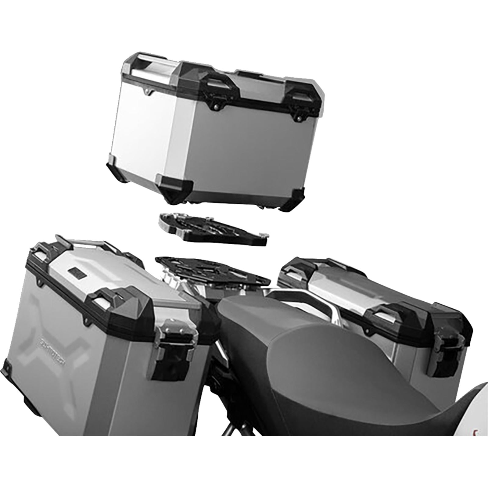 SW-Motech TRAX ADV Top Case - 38 Liter - Silver [MPN: ALK.00.733.15000/S]_1506292
