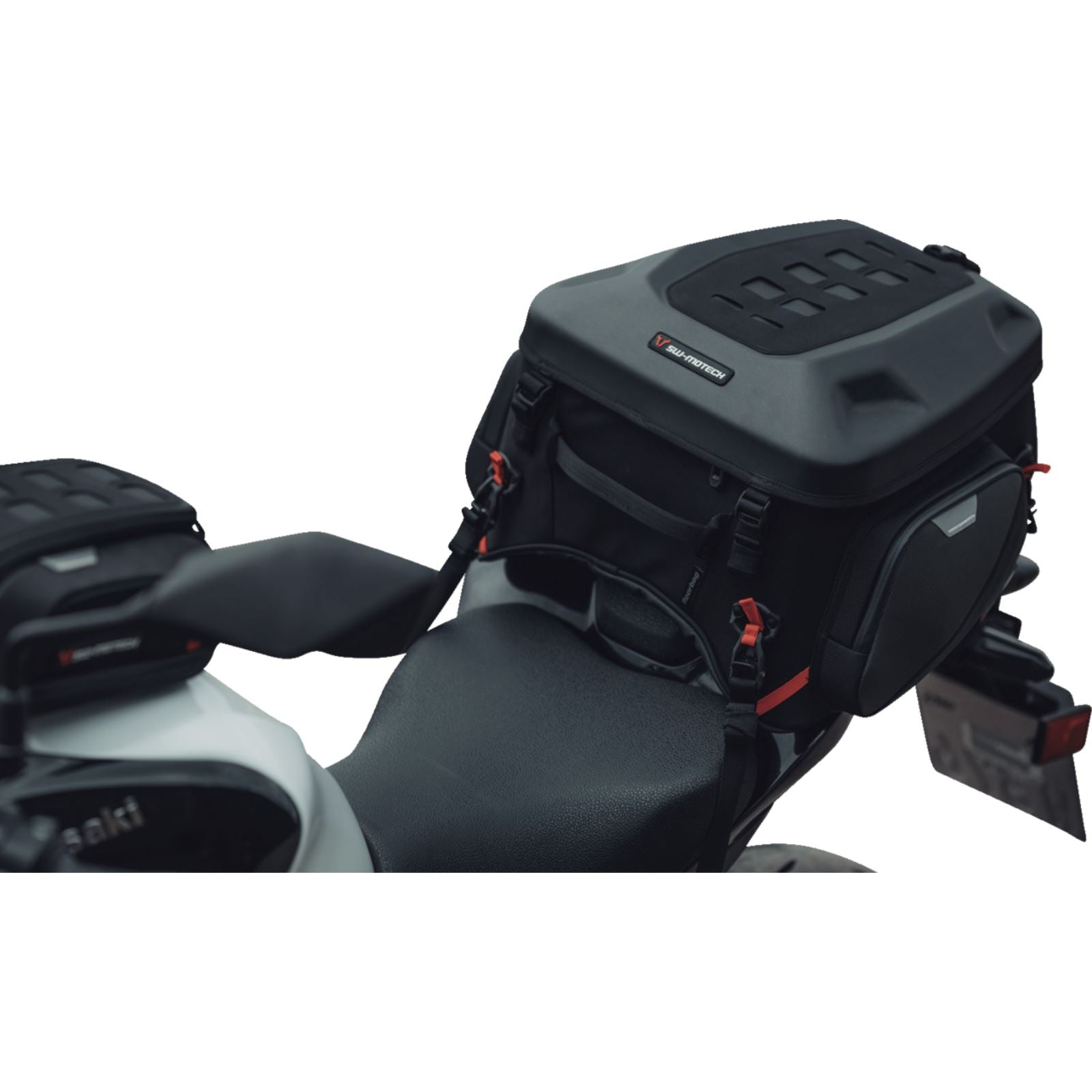 SW-Motech PRO Rearbag Tail Bag - 22 to 34 Liter - Black/Anthracite [MPN: BC.HTA.00.304.30000]_1526579
