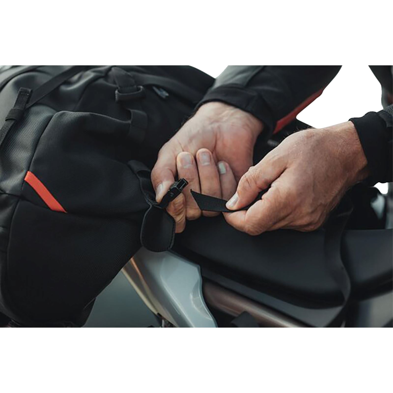 SW-Motech PRO Cargobag Tail Bag - 50 Liter - Black/Anthracite [MPN: BC.HTA.00.306.30000]_1506265